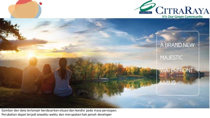 Citra Raya Tangerang Cluster Carona park