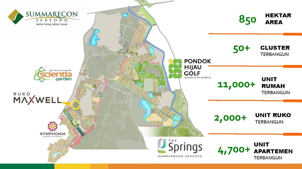 Peta lokasi Ruko Maxwell