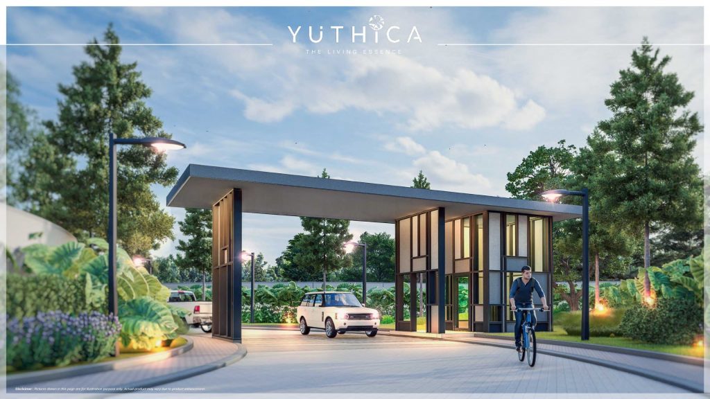 main gate Yuthica bsd