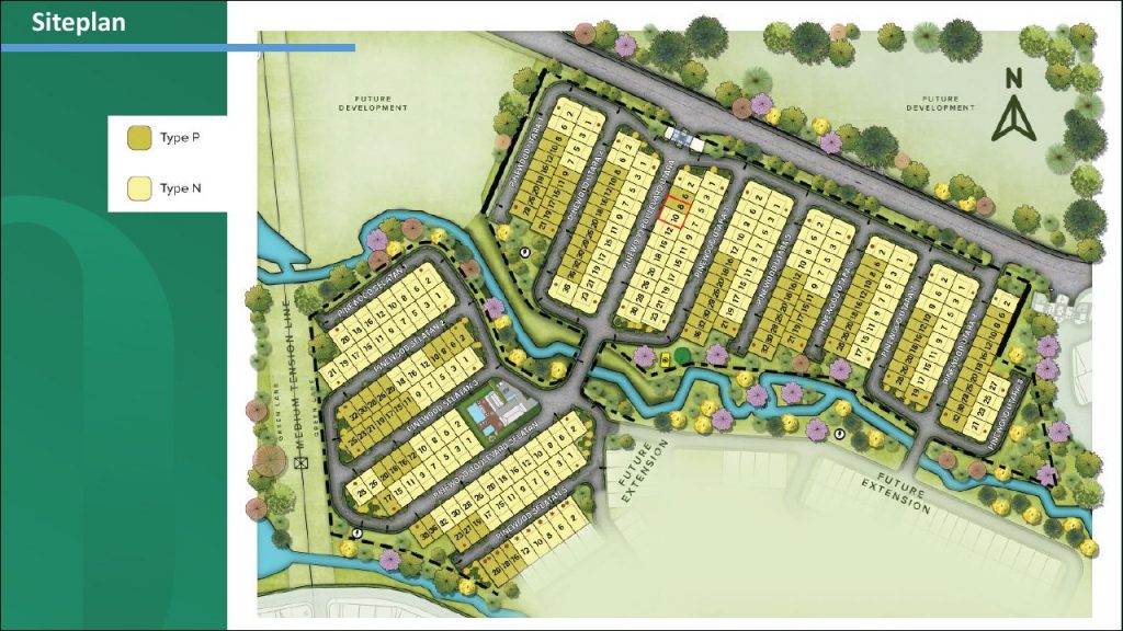 siteplan pinewood residence