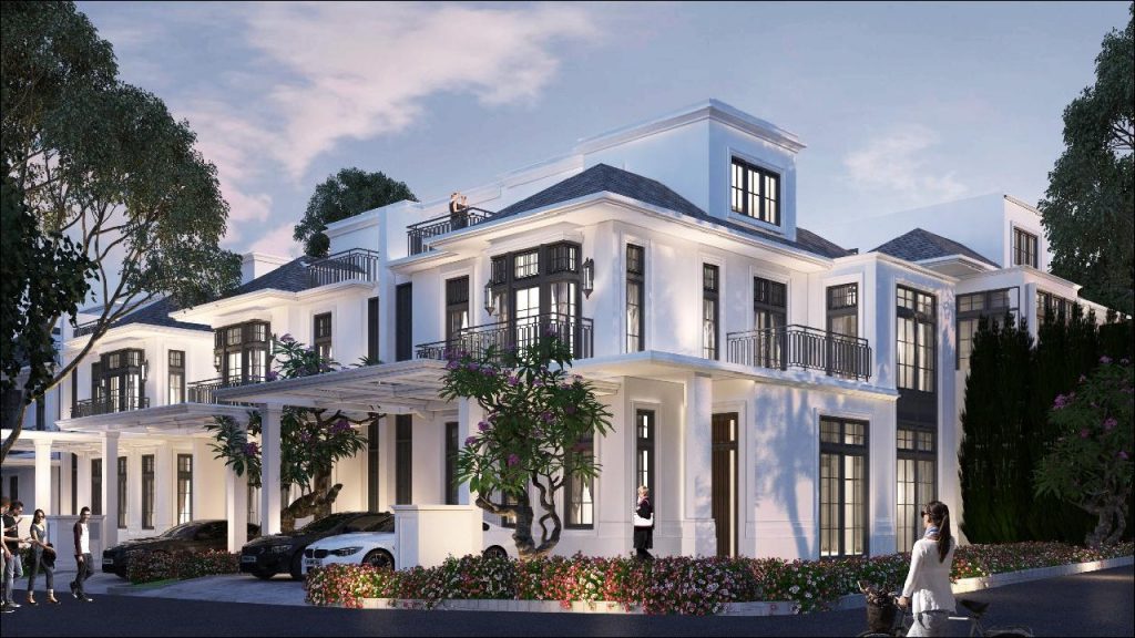 tampak rumah rosewood 