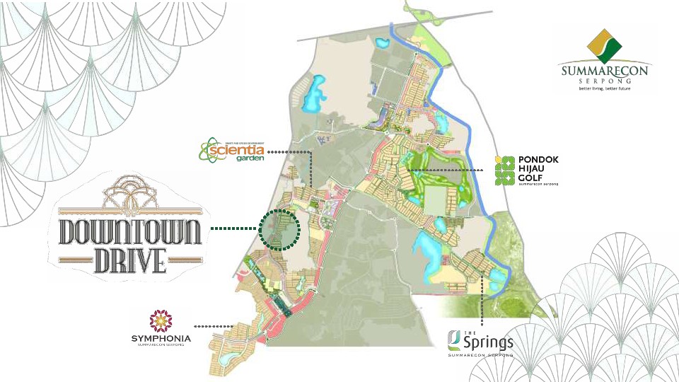 traffic ruko downtown 