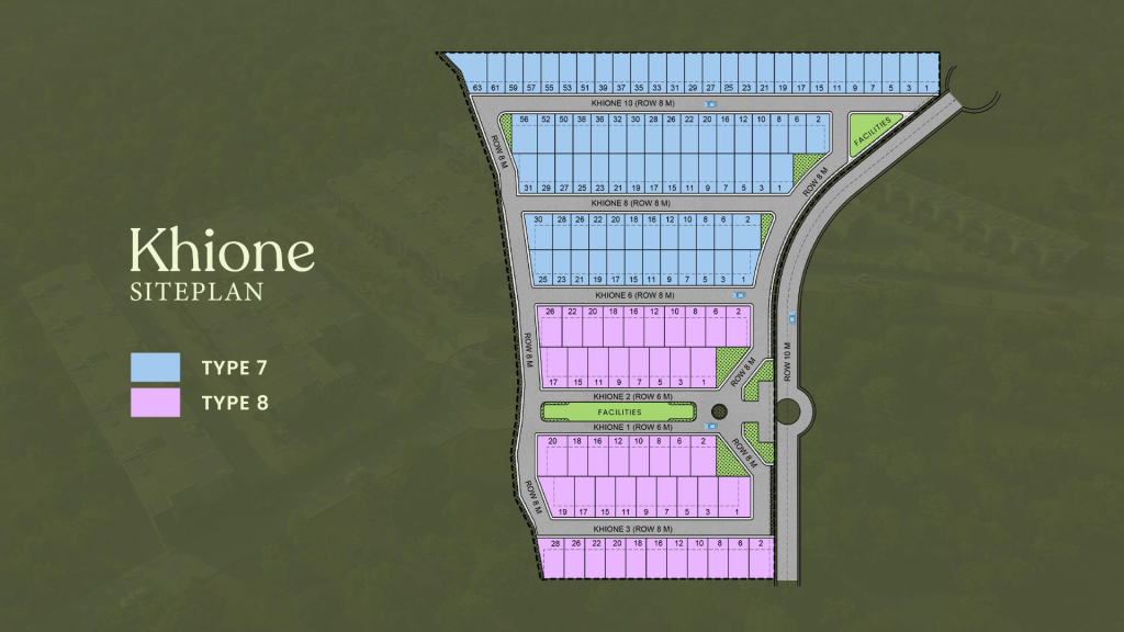 siteplan KHione giantara serpong