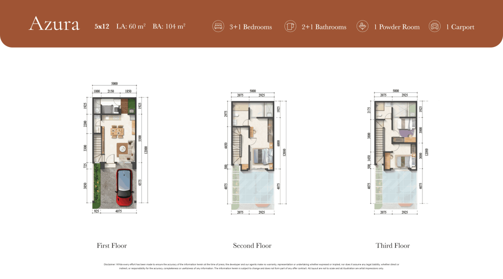 Layout Malta Citra 8 Tipe lebar 5