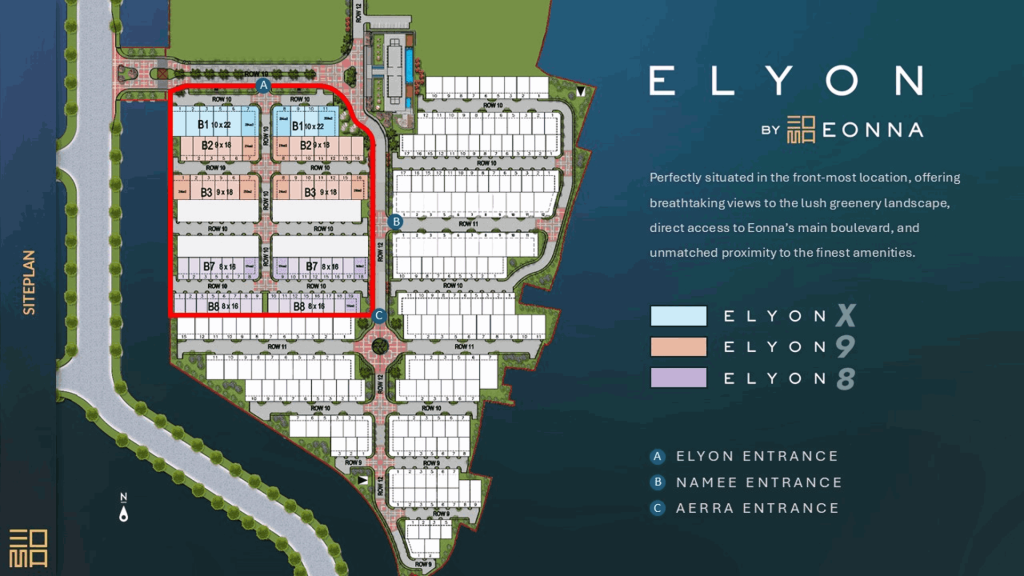 siteplan Elyon by Eonna bsd