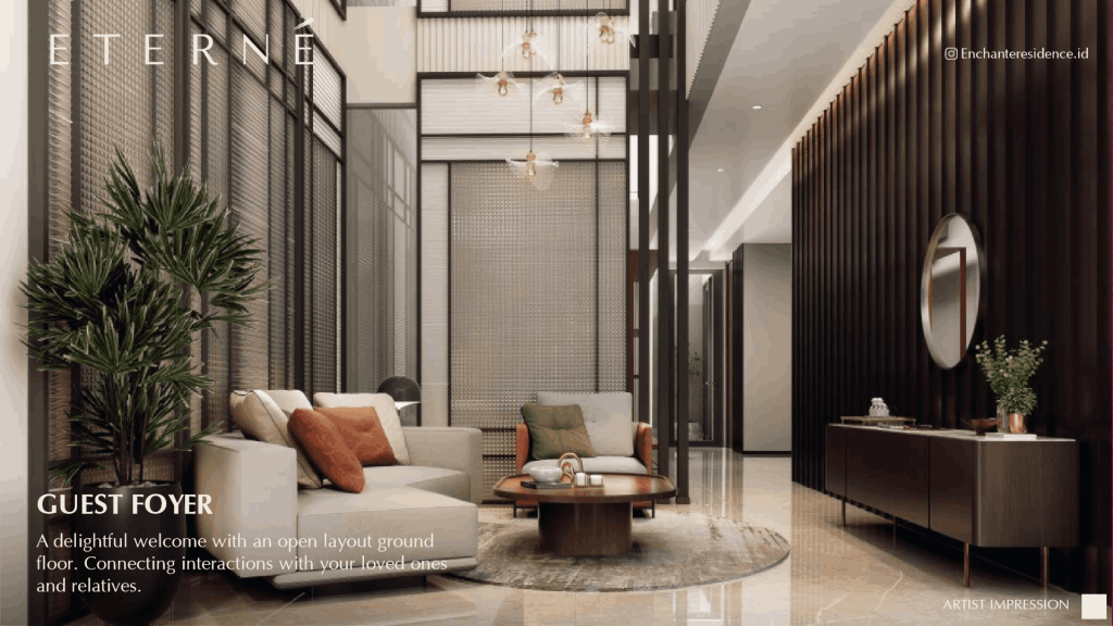 foyer cluster eterne bsd city