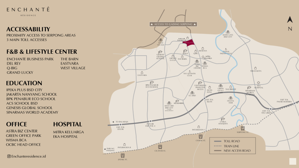 lokasi cluster eterne bsd city