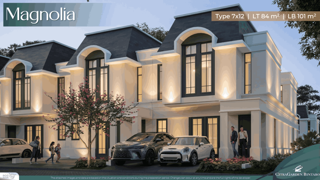 Tampak Magnolia Dalbergia Citra Garden Bintaro