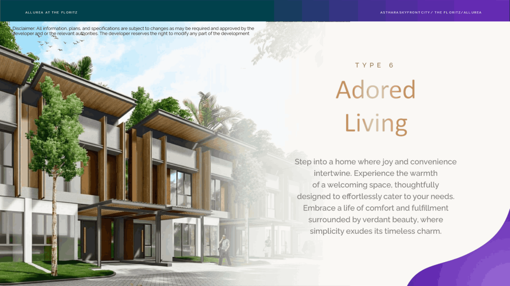 tipe lebar 6 cluster allurea