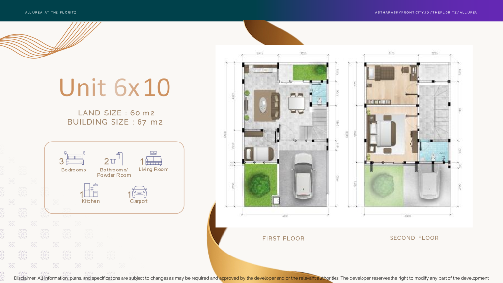 Layout 6x10 Allurea Asthara Skyfront City