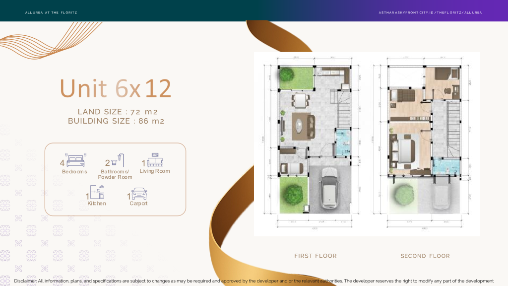 Layout 6x12 Allurea Asthara Skyfront City