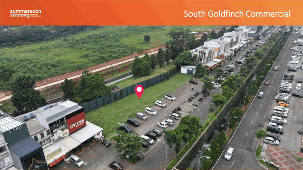 kavling komersial gading serpong south goldfinch