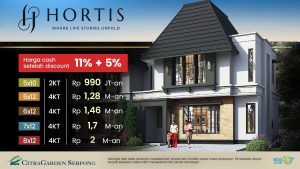 Hortis Citra Garden Serpong