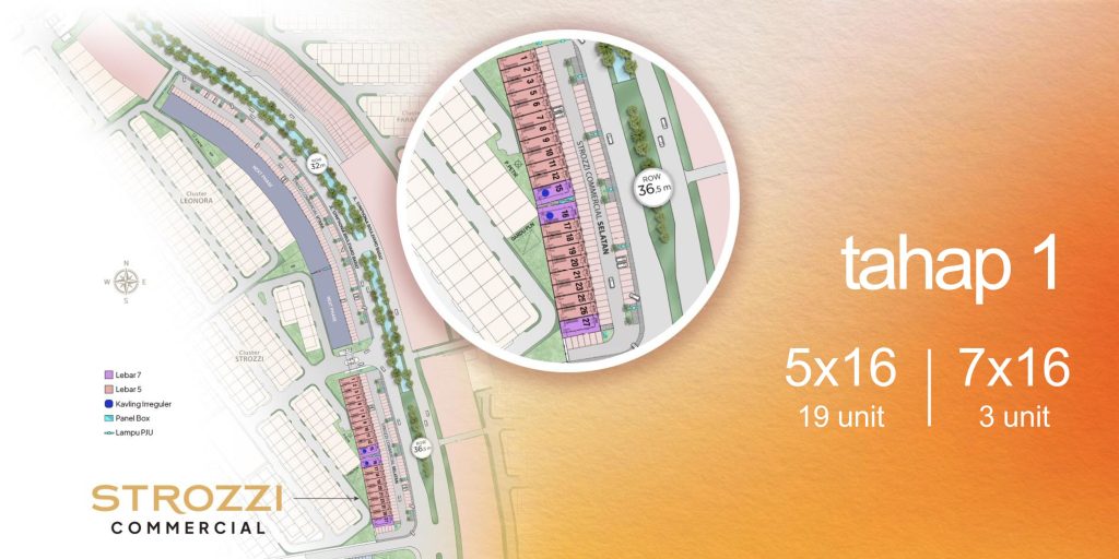 siteplan strozzi commercial