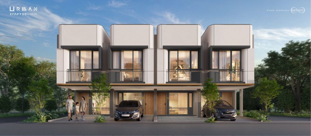 Tipe 2 lantai Infinite Collection Park Serpong